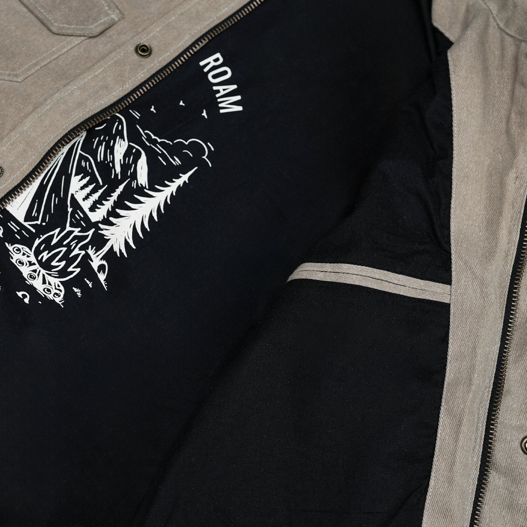Cabin Jacket Sandstorm 12 Oz Oil Waxed Twill
