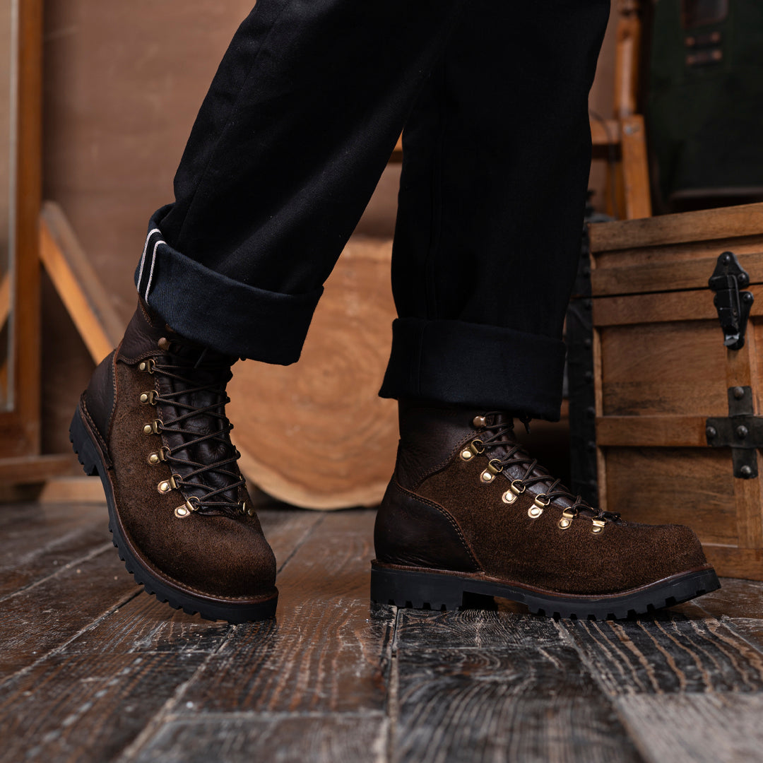 Himalayan Hiker Boots 6" (Grizzly Brown) Water Repellent