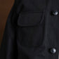 Chore Jacket Double Black 14 Oz Selvedge Denim