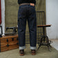 15 Oz Blue Blood Double Knee Carpenter 2.0 Selvedge Denim For Men ( True Straight)