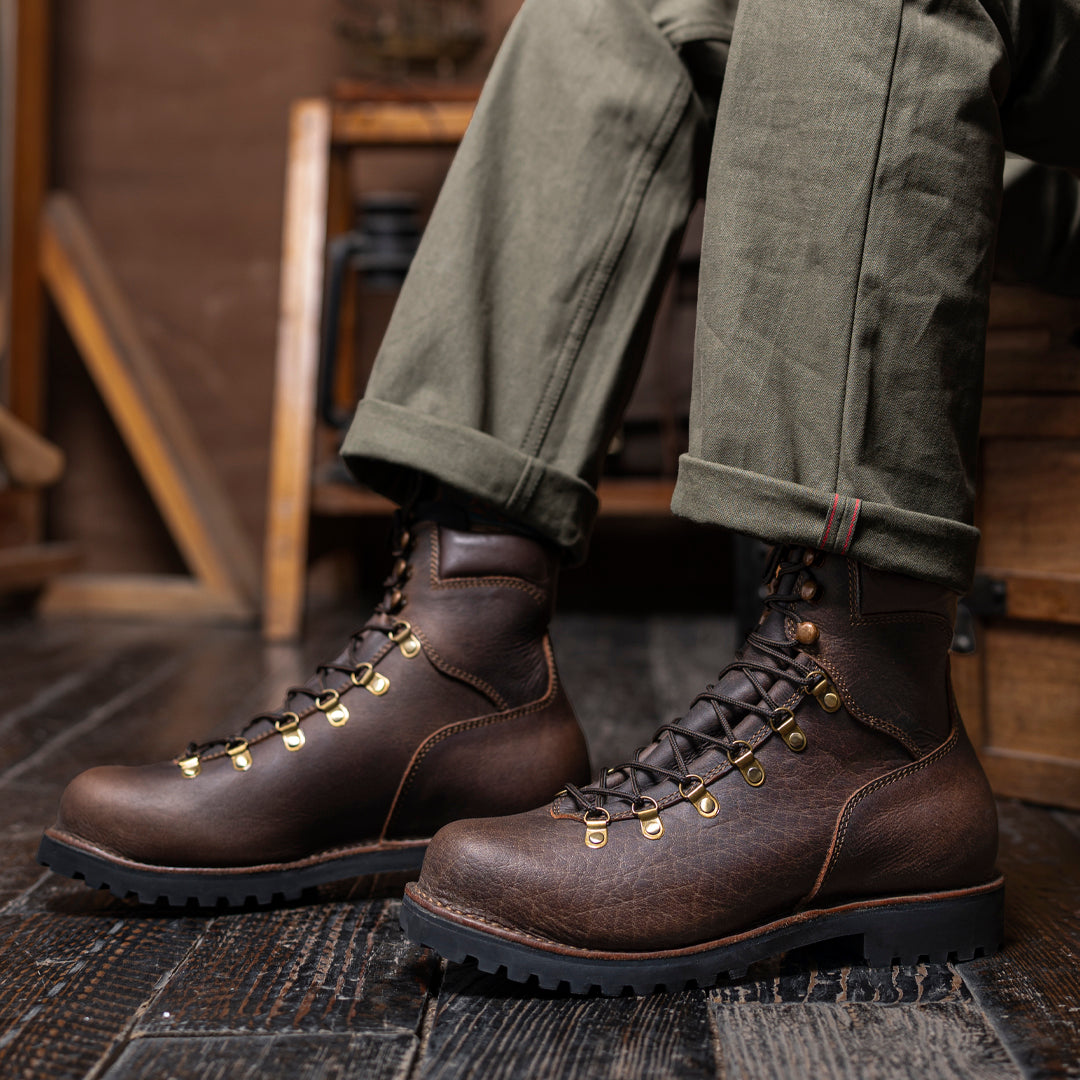 Himalayan Hiker Boots 6" (Vintage Brown) Water Repellent