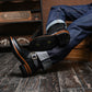 The Foundry Engineer Boots (Raven Black) Goodyear Welted