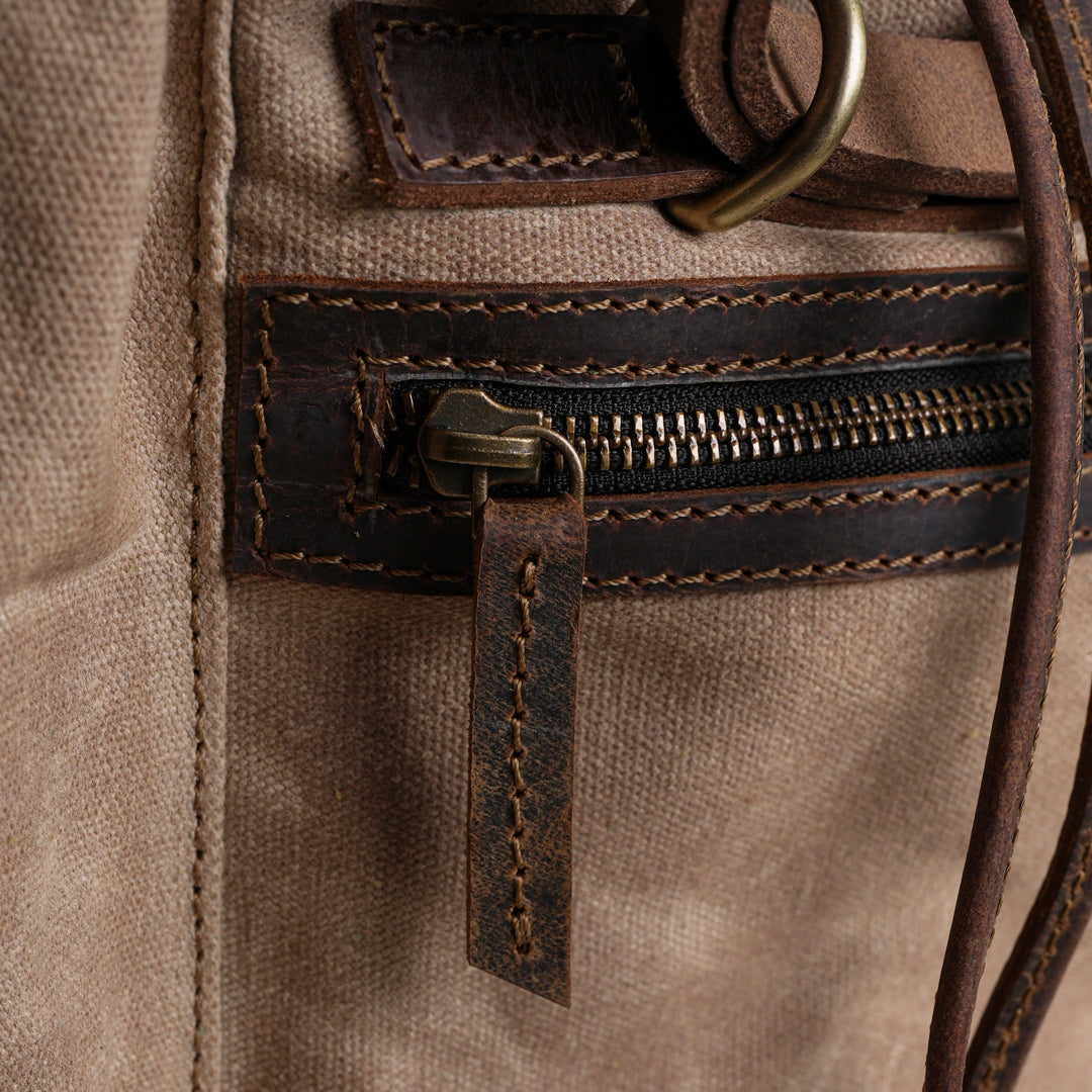 Jungle Rucksack (Sandstorm x Vintage Brown)