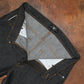 Five Pocket Ghost Black 13 Oz Selvedge Denim For Men (True Straight)