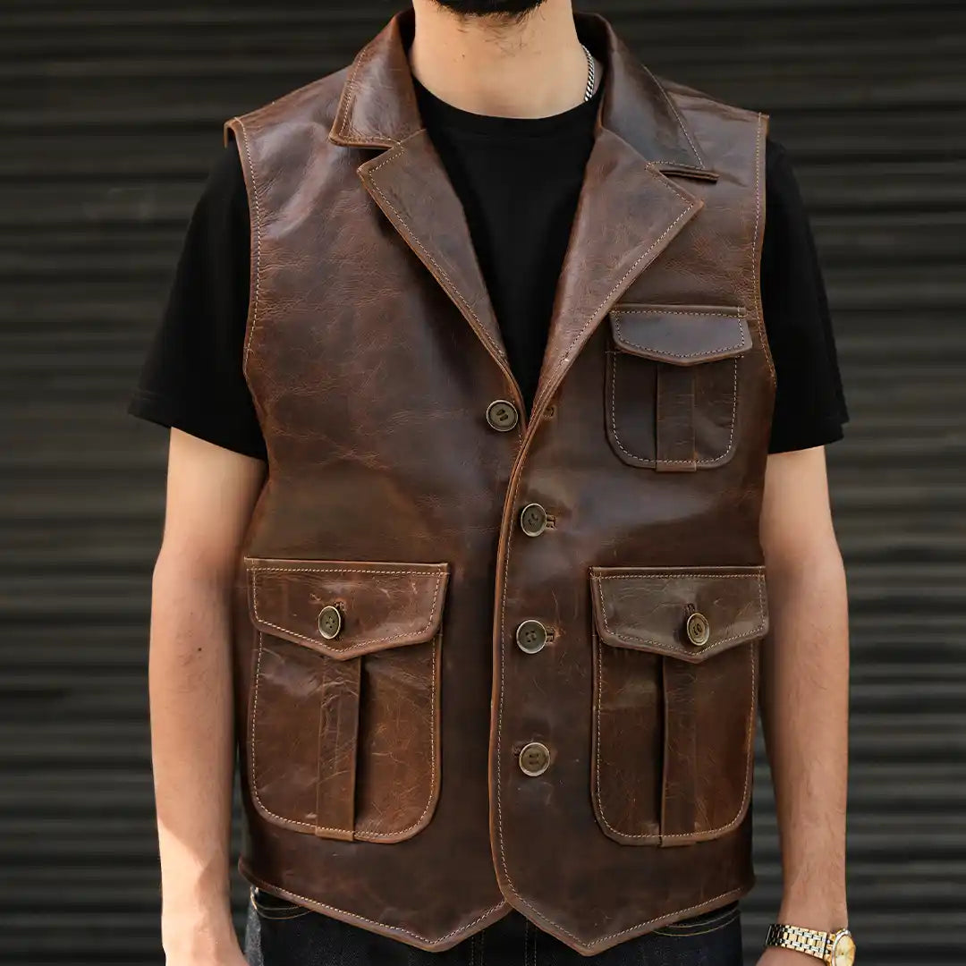 Gentleman's Vest Jacket (Double Shot Espresso)
