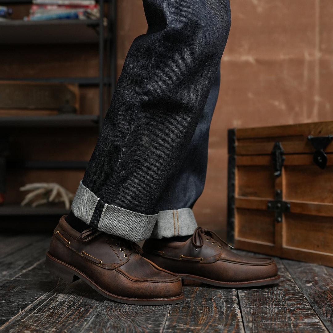 Voyager Boat 2.0 Shoes (Vintage Brown) Goodyear Welted