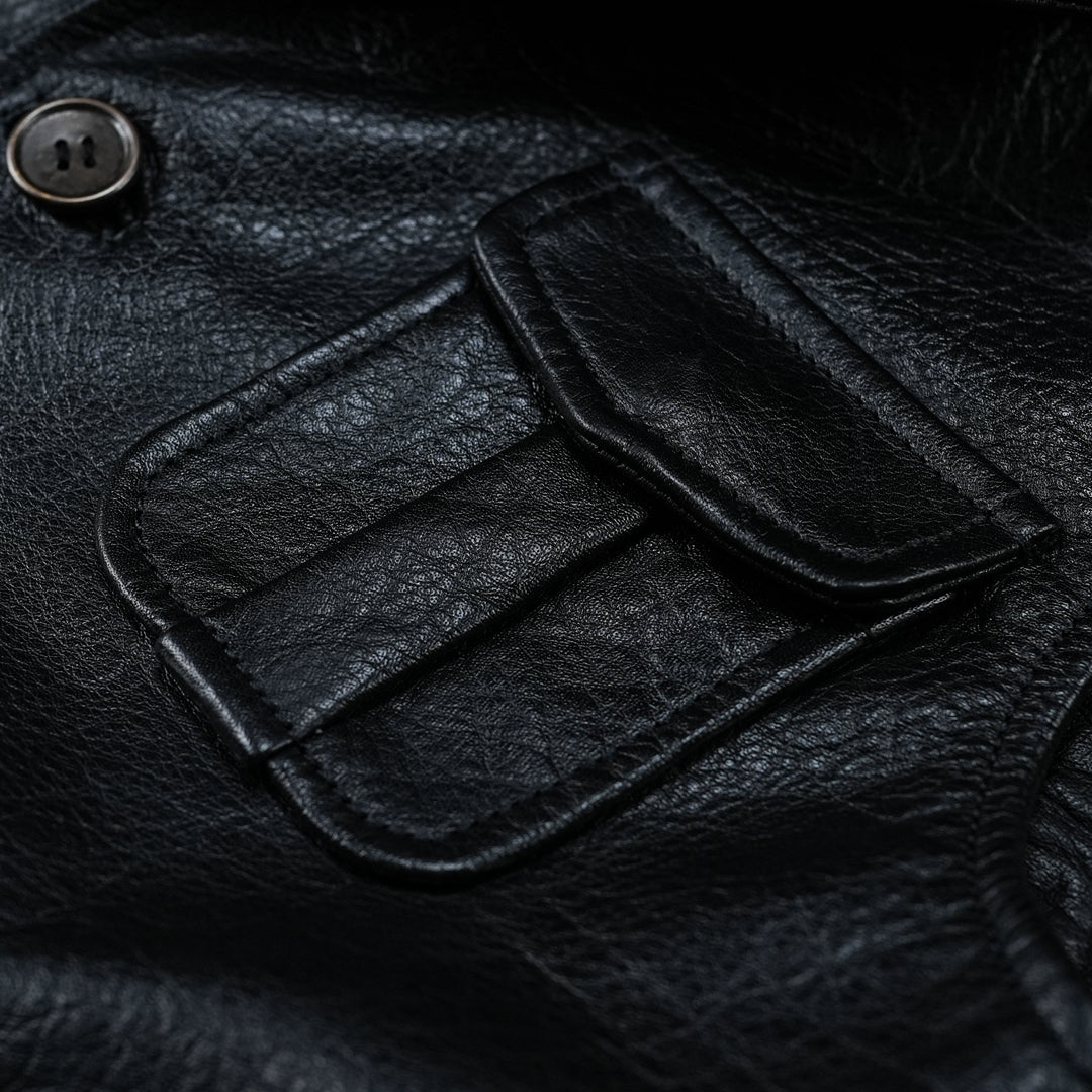 Gentleman’s Vest Jacket (Raven Black) Pre-Order