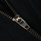 Five Pocket Double Black 14 Oz Selvedge Denim For Men (Slim Straight)