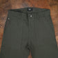 Fatigue Pants Military Green 12 Oz Selvedge Canvas For Men (True Straight)