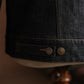 Trucker Type 2 Ghost Black 13 Oz Selvedge Denim