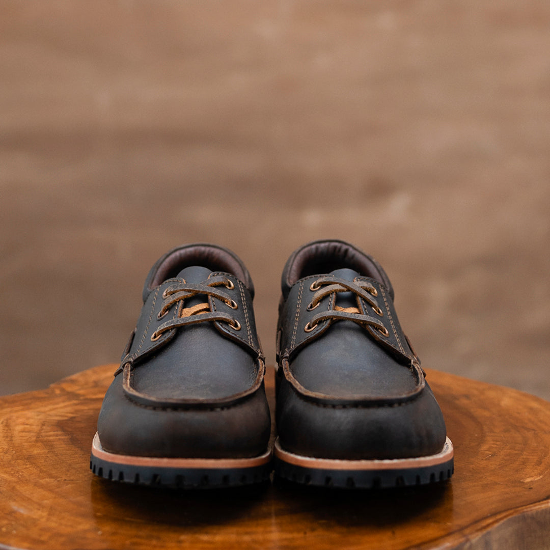 Voyager Boat Shoes (Vintage Brown) Goodyear Welted