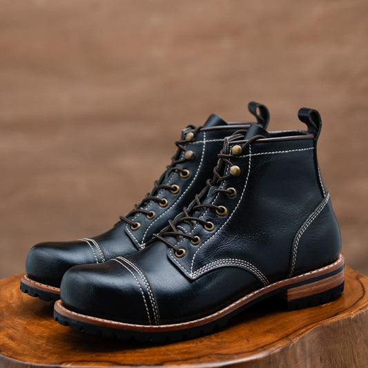 Ranger Boots 6" (Raven Black) Goodyear Welted