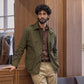 Tropical Jungle Jacket (Olive Green)