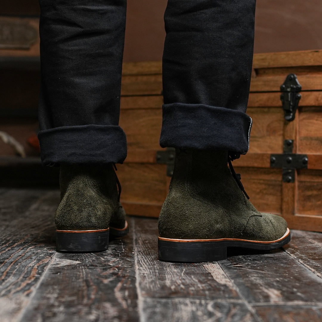 The Craft Boondocker Boots (Grizzly Green) Goodyear Welted