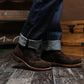 The Brandon Cap Toe Boots (Grizzly Brown) (Munson Last - Goodyear Welted)