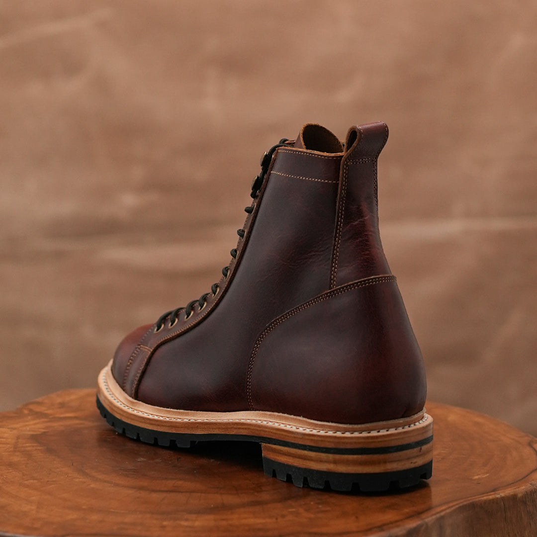 TOM　monkey time SHEEP W/RIDERS XL GORAL x Rose Anvil Monkey Boots - Horween Chromexcel Natural Leather -