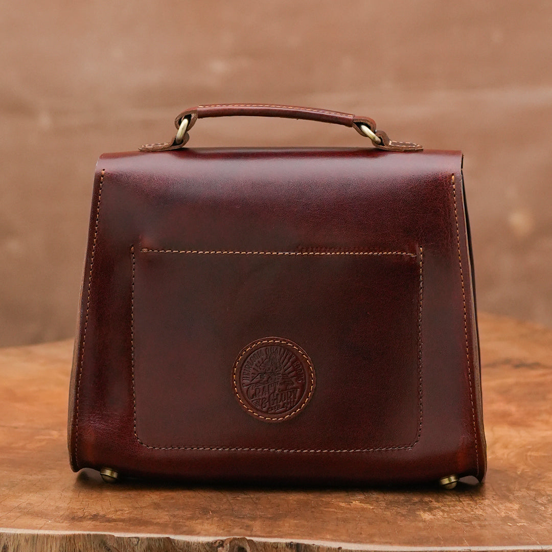 Victoria Handbag (Saddle Tan)