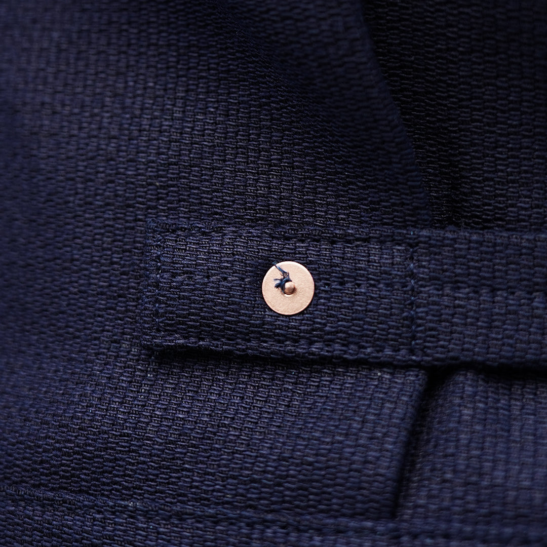12oz Kuroki Mill Japanese Indigo Sashiko Outer Wear