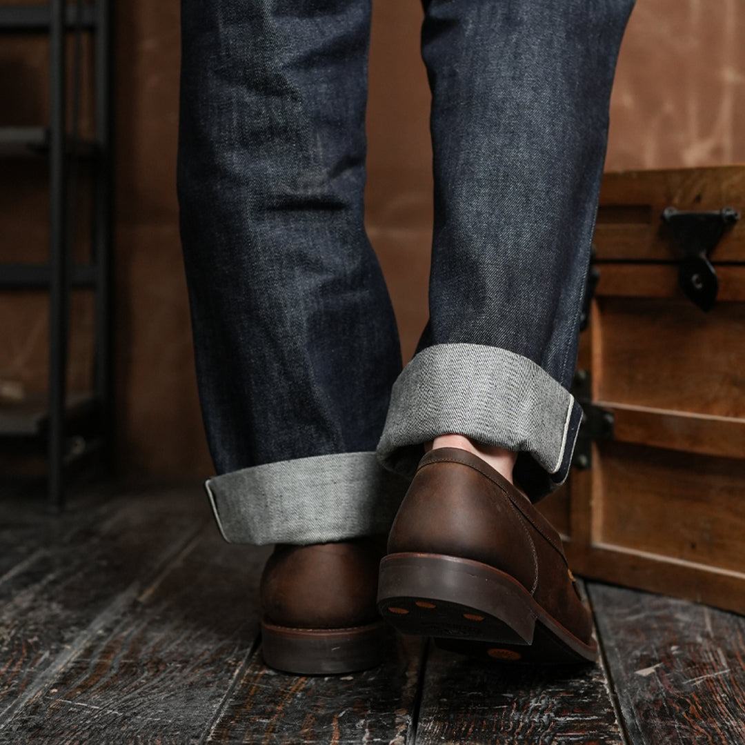 Oslo Penny 2.0 Loafers (Vintage Brown) Goodyear Welted