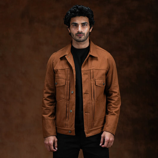 Trucker Type 2 Fox Brown 12 Oz Duck Canvas