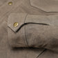 Cabin Jacket Field Tan 12 Oz Hard Waxed Canvas