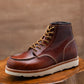 Moc-Toe Leather boots 6" (Saddle Tan) Goodyear Welted