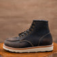 Moc-Toe Leather Boots 6" (Vintage Brown) Goodyear Welted