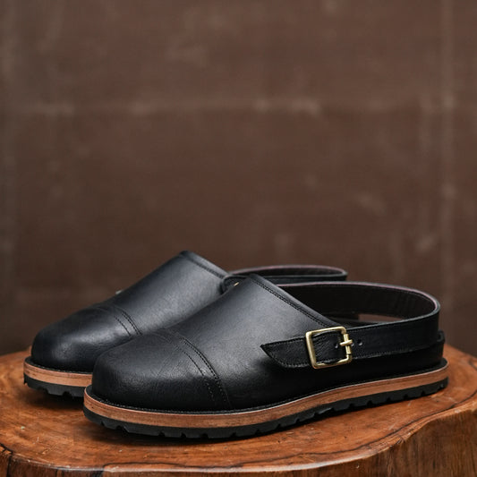 Ranger Slides (Raven Black) Goodyear Welted