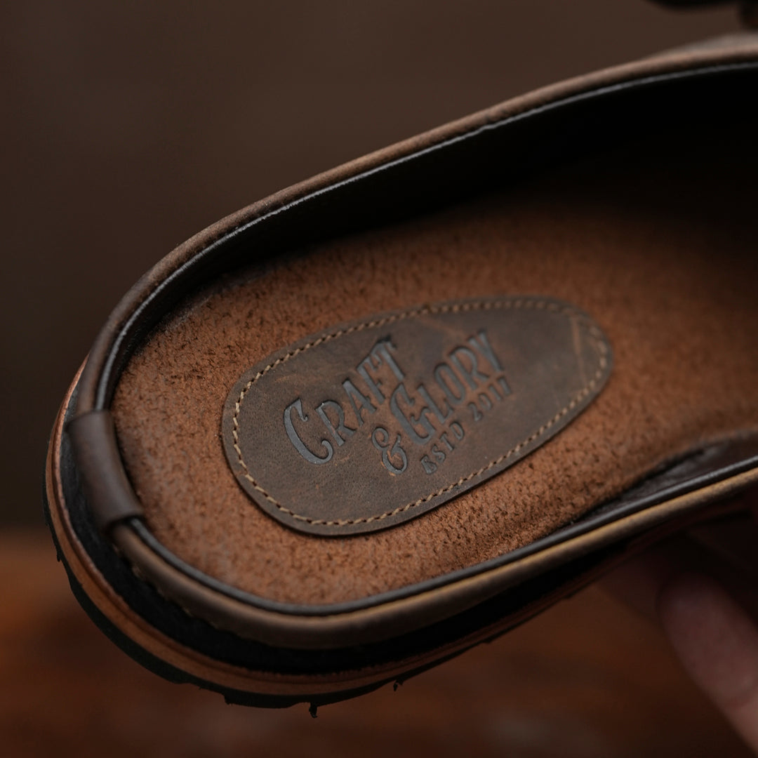 Ranger Slides (Vintage Brown) Goodyear Welted