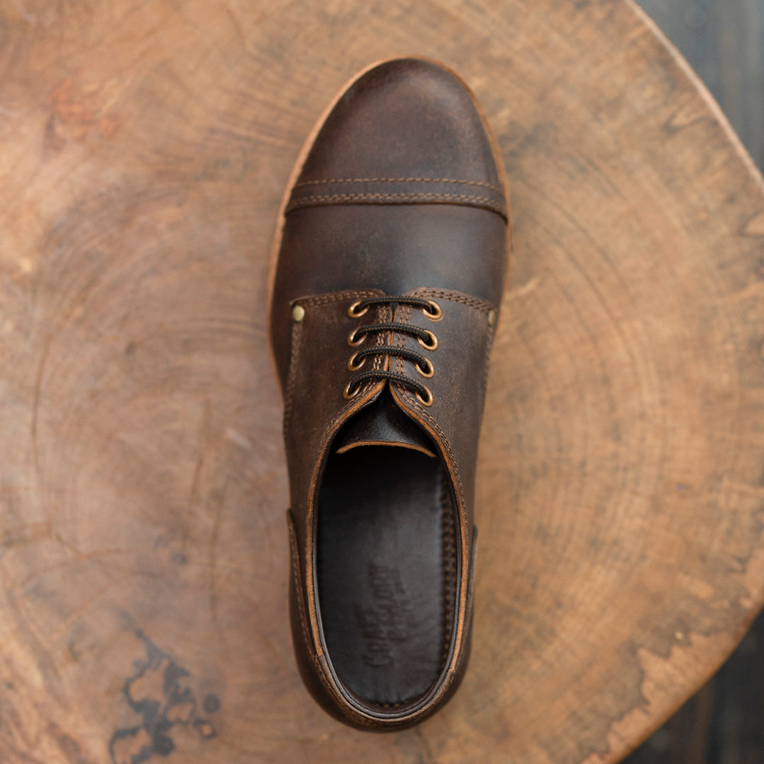 Gurkha Shoes (Vintage Brown) Goodyear Welted