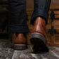 The Craft Boondocker Boots (Russet Waxed Roughout) Goodyear Welted