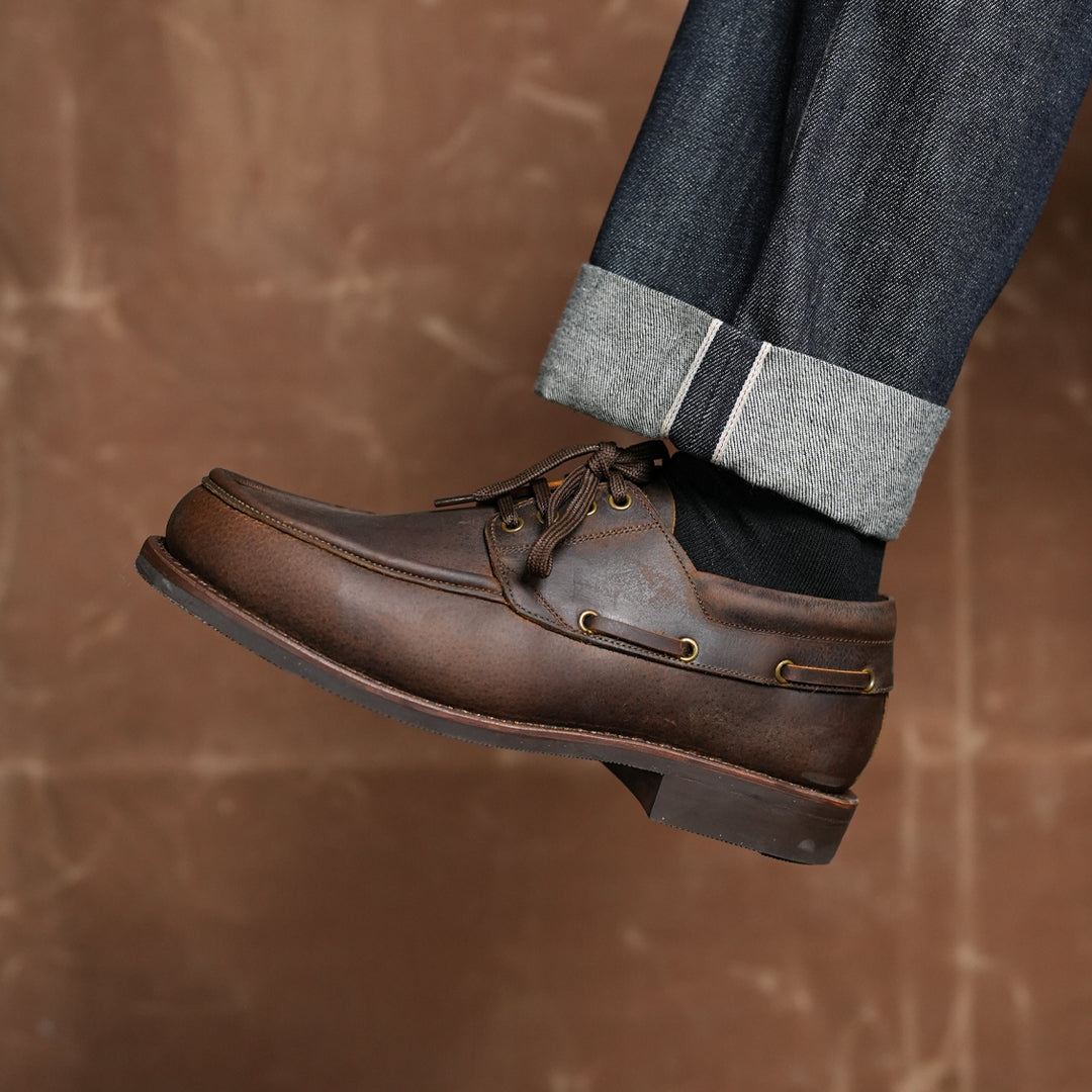Voyager Boat 2.0 Shoes (Vintage Brown) Goodyear Welted
