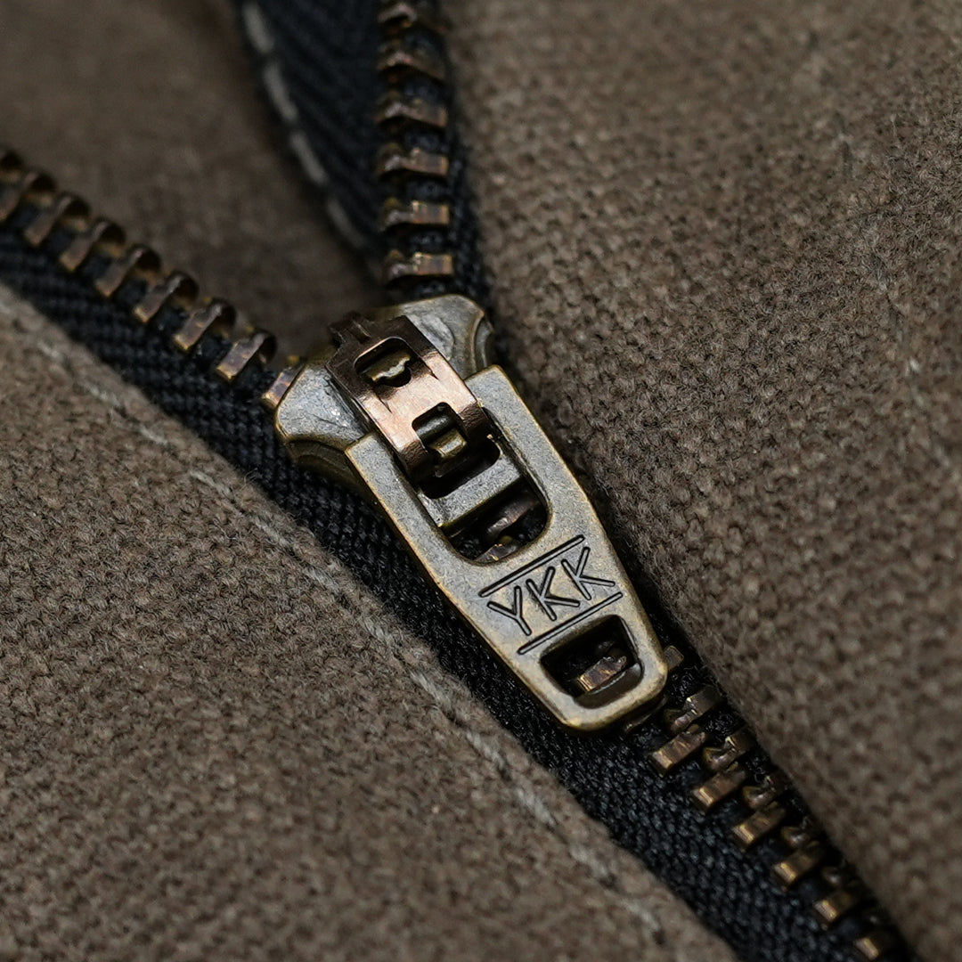 Five Pocket Field Tan 12 Oz Hard Waxed Canvas Pants For Men (True Straight)