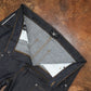Double Knee Carpenter Blue Blood 13 Oz Selvedge Denim For Men (True Straight)