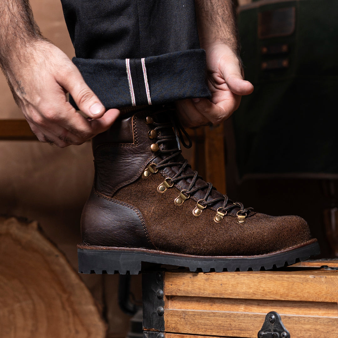 Himalayan Hiker Boots 6" (Grizzly Brown) Water Repellent