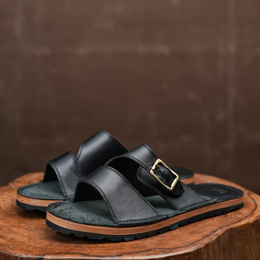 Harbor Slides (Raven Black)