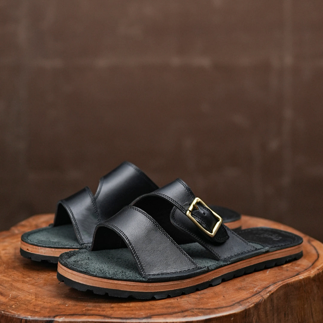 Harbor Slides (Raven Black)