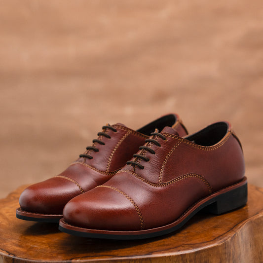 Duty Shoes 2.0 (Saddle Tan) Goodyear Welted