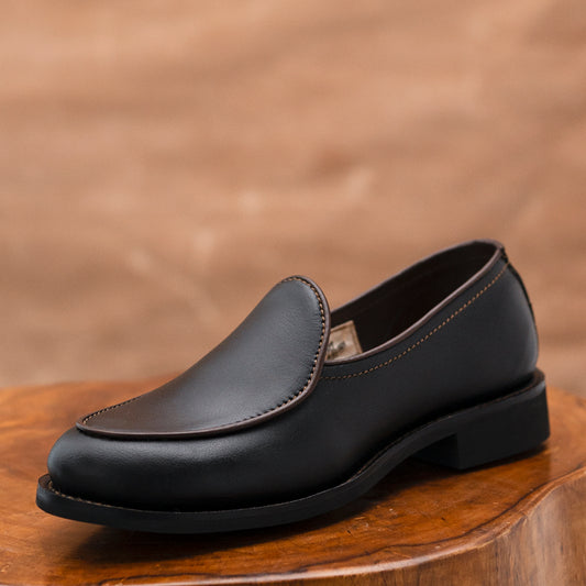Belgian Loafers (Raven Black) Goodyear Welted