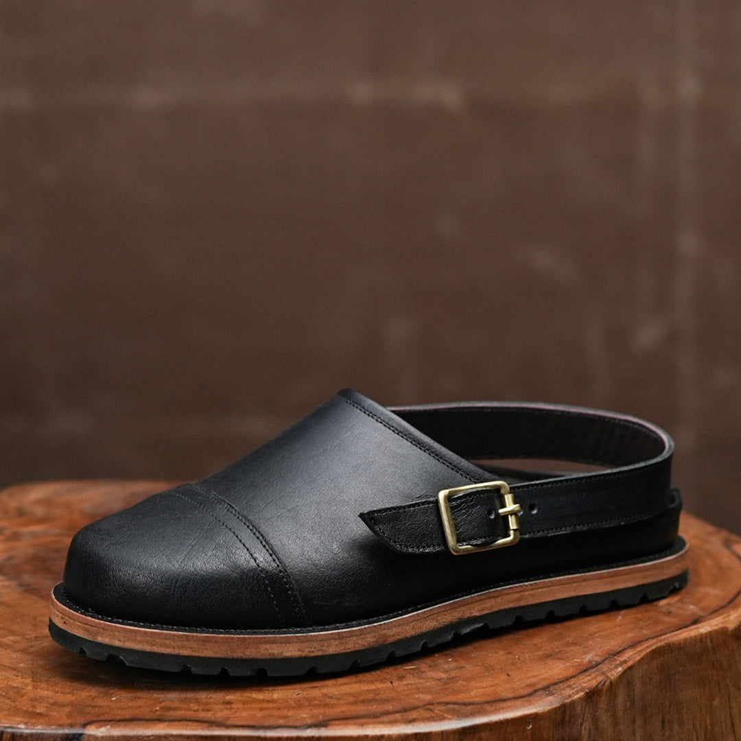 Ranger Slides (Raven Black) Goodyear Welted