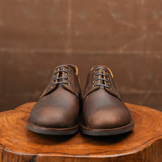 Craft Boondocker Shoes (Vintage Brown) Goodyear Welted STC