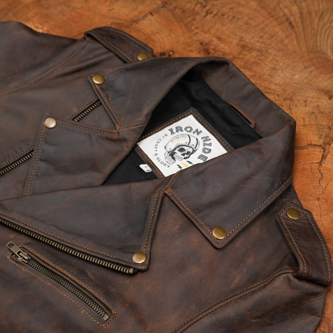 【希少】70's vintage craft westun leather VINTAGE EUROPE CRAFT Leather Jacket Mens 40 Tan Western 70s