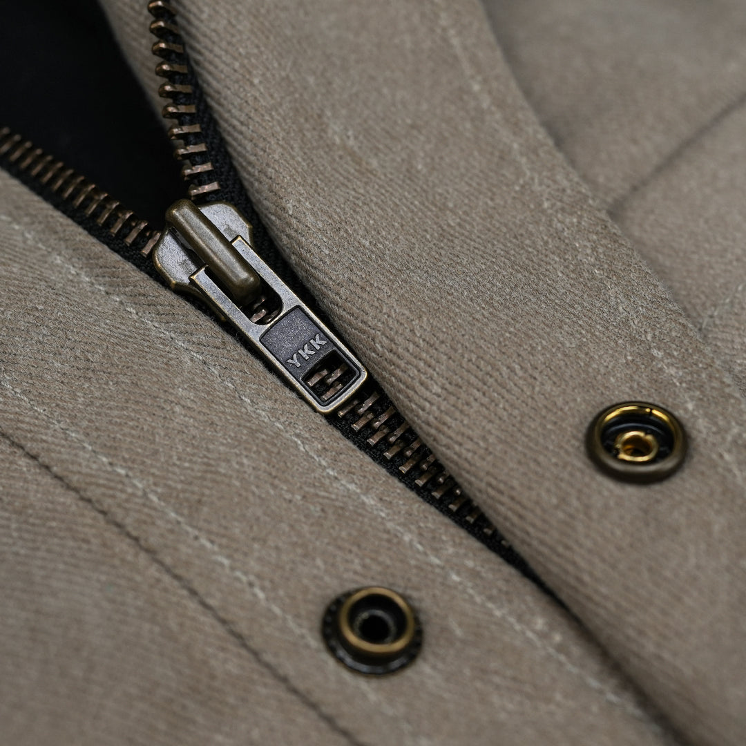 Cabin Jacket Sandstorm 12 Oz Oil Waxed Twill