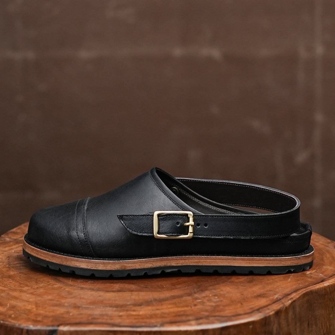 Ranger Slides (Raven Black) Goodyear Welted