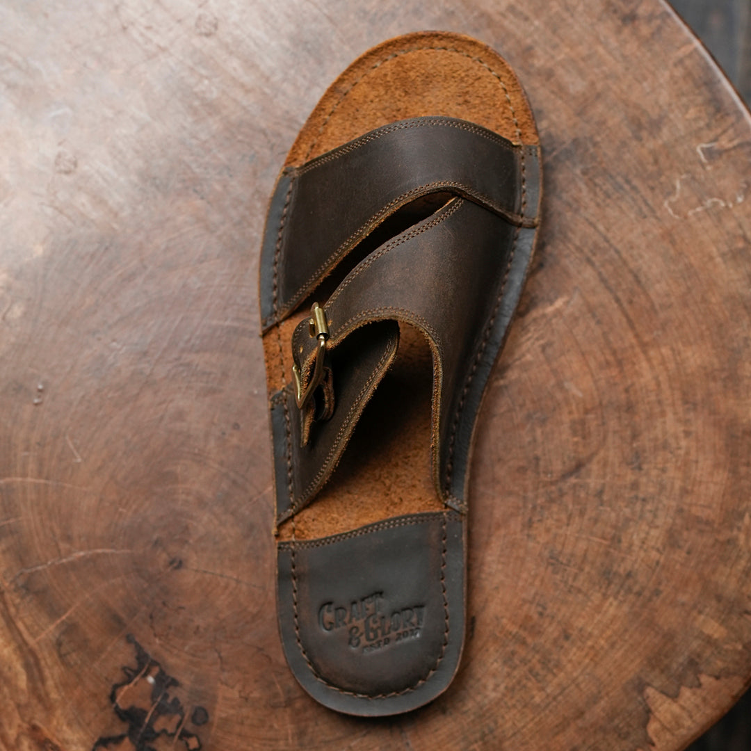 Harbor Slides (Vintage Brown)