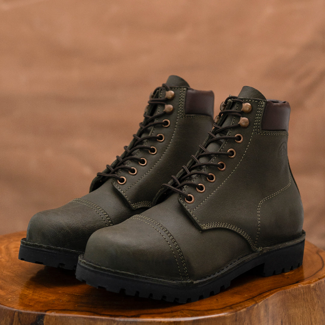 Women Himalayan Trailmaster Boots 6" (Moss Green) Water Repellent