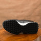 Old Skool Retro Leather Sneakers (Raven Black With White Sole)