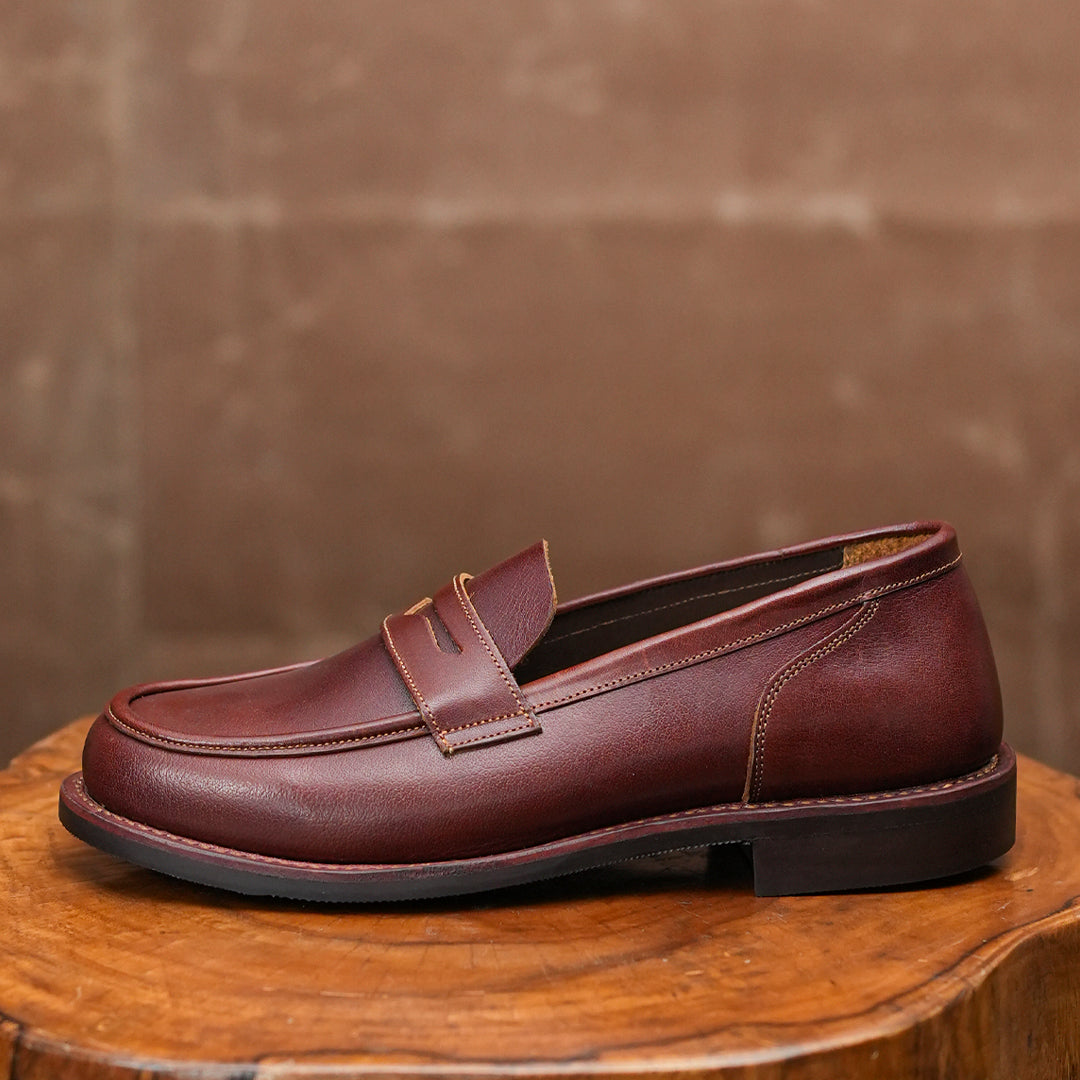 Oslo Penny 2.0 Loafers (Saddle Tan) Goodyear Welted