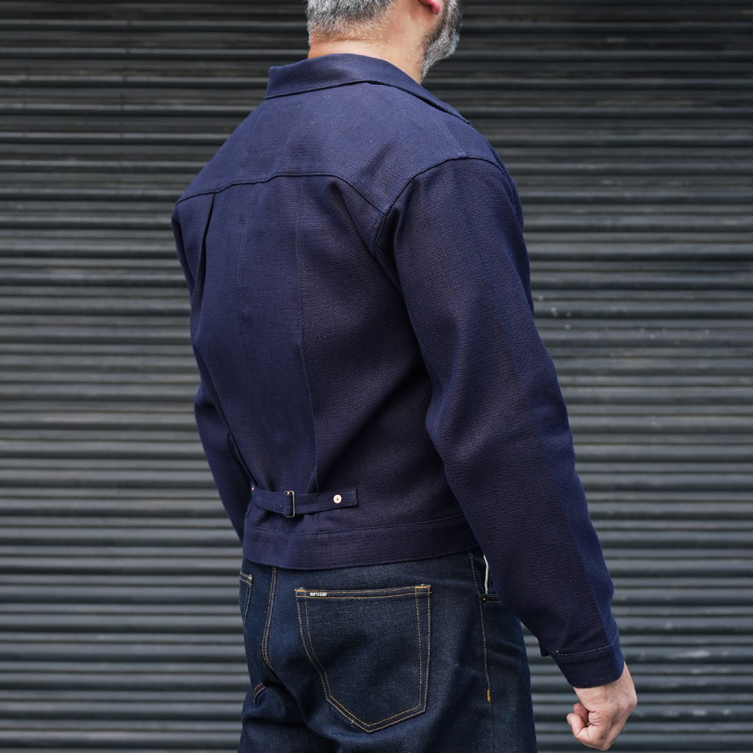 12oz Kuroki Mill Japanese Indigo Sashiko Outer Wear