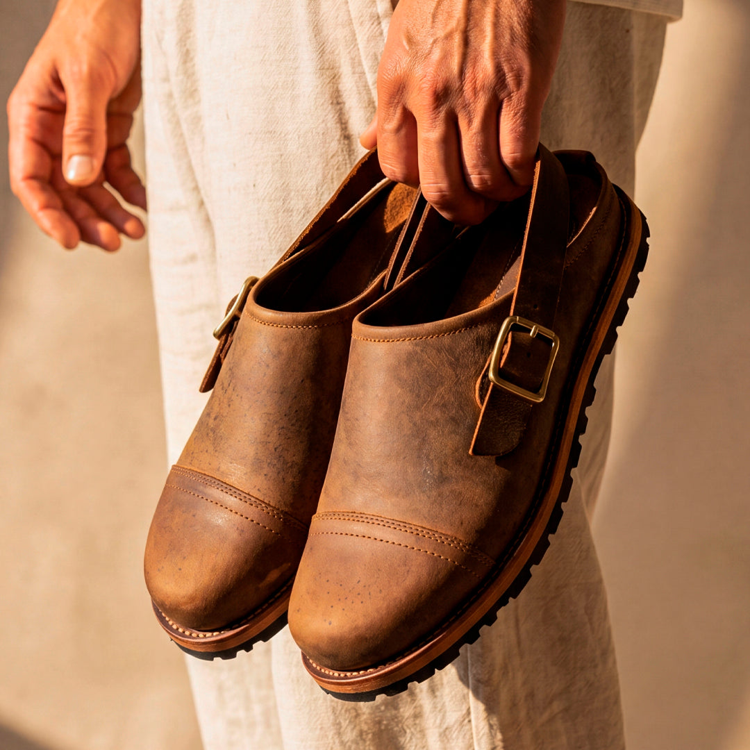 Ranger Slides (Vintage Brown) Goodyear Welted